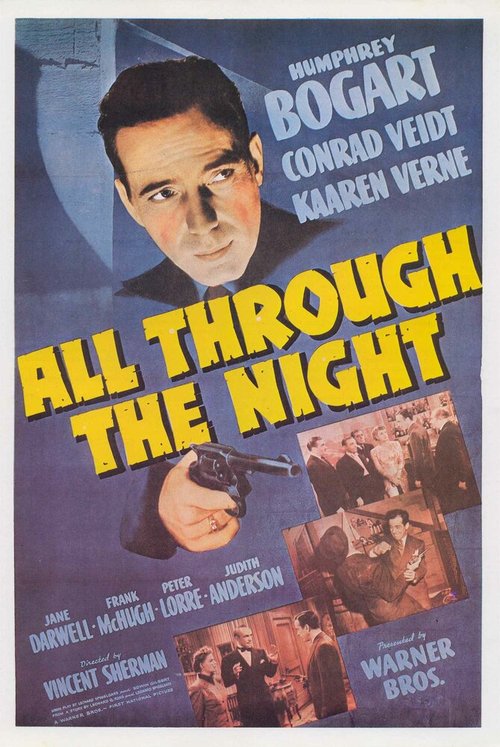 Обложка (Постер) На протяжении всей ночи / All Through the Night (1942) SATRip Обложка (Постер) На протяжении всей ночи / All Through the Night (1942) SATRip