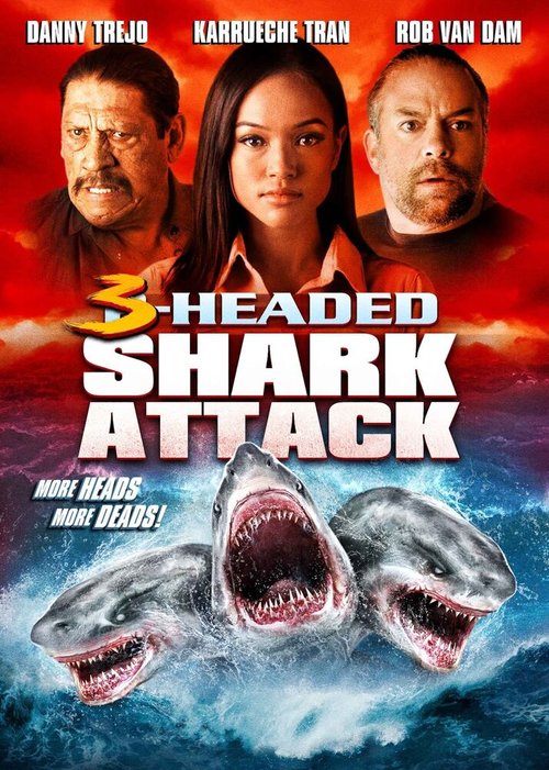 Обложка (Постер) Нападение трёхголовой акулы / 3-Headed Shark Attack (2015) HDRip Обложка (Постер) Нападение трёхголовой акулы / 3-Headed Shark Attack (2015) HDRip