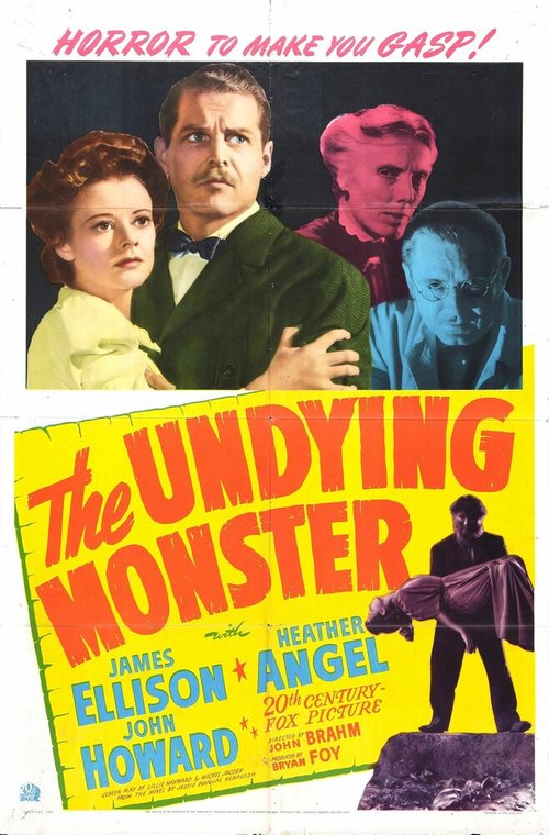 Обложка (Постер) Неумирающий монстр / The Undying Monster (1942) SATRip Обложка (Постер) Неумирающий монстр / The Undying Monster (1942) SATRip