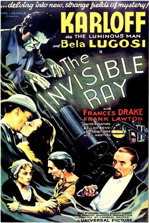 Обложка (Постер) Невидимый луч / The Invisible Ray (1936) SATRip