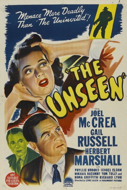 Обложка (Постер) Невидимое / The Unseen (1945) SATRip Обложка (Постер) Невидимое / The Unseen (1945) SATRip