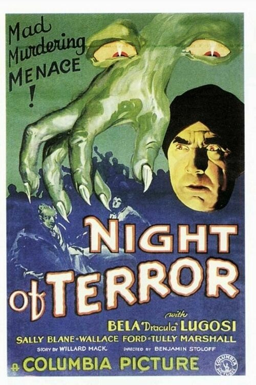 Обложка (Постер) Ночь террора / Night of Terror (1933) SATRip Обложка (Постер) Ночь террора / Night of Terror (1933) SATRip