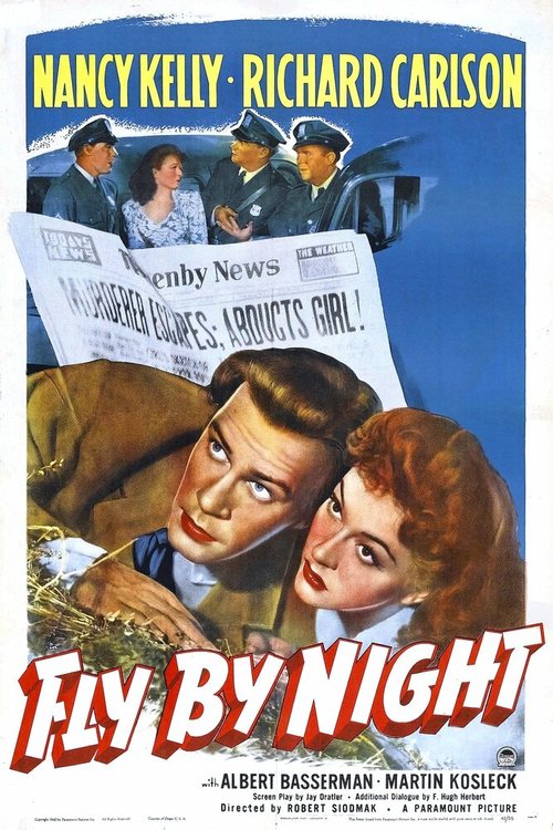Обложка (Постер) Ночной беглец / Fly-By-Night (1942) SATRip Обложка (Постер) Ночной беглец / Fly-By-Night (1942) SATRip