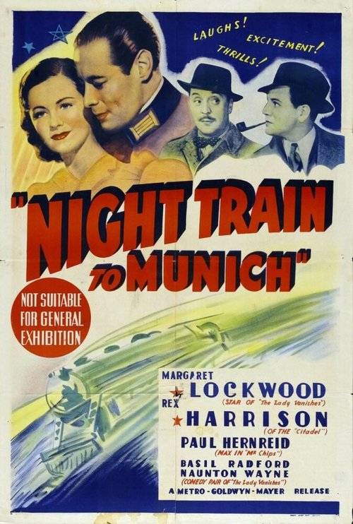 Обложка (Постер) Ночной поезд в Мюнхен / Night Train to Munich (1940) SATRip Обложка (Постер) Ночной поезд в Мюнхен / Night Train to Munich (1940) SATRip