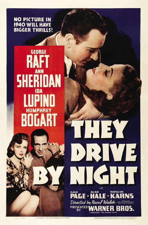 Обложка (Постер) Они ехали ночью / They Drive by Night (1940) SATRip Обложка (Постер) Они ехали ночью / They Drive by Night (1940) SATRip