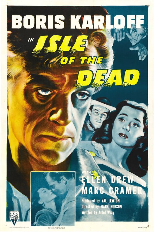Обложка (Постер) Остров мертвых / Isle of the Dead (1945) SATRip Обложка (Постер) Остров мертвых / Isle of the Dead (1945) SATRip