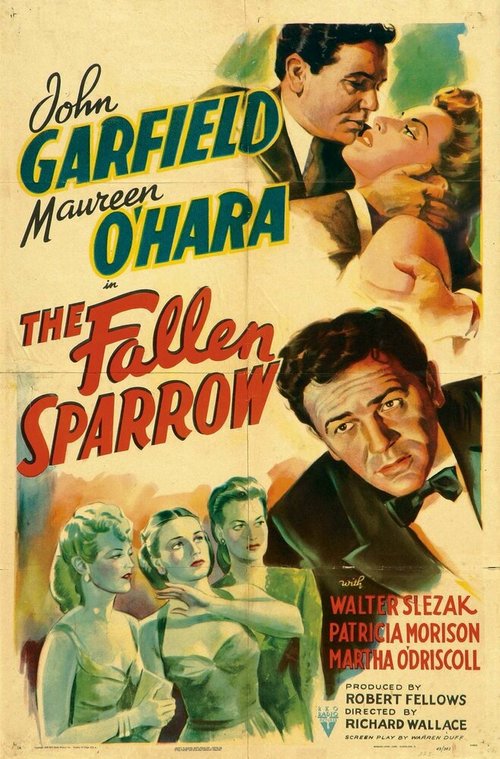 Обложка (Постер) Падший воробей / The Fallen Sparrow (1943) SATRip Обложка (Постер) Падший воробей / The Fallen Sparrow (1943) SATRip