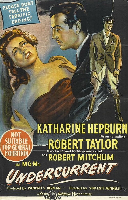 Обложка (Постер) Подводное течение / Undercurrent (1946) SATRip Обложка (Постер) Подводное течение / Undercurrent (1946) SATRip