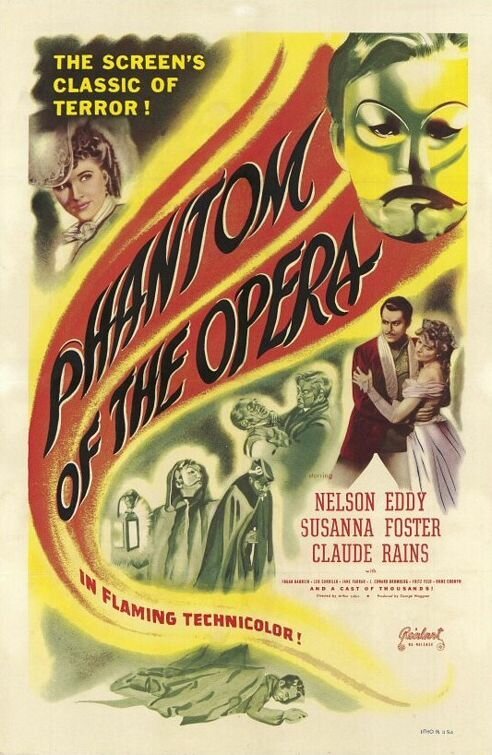 Обложка (Постер) Призрак оперы / Phantom of the Opera (1943) SATRip Обложка (Постер) Призрак оперы / Phantom of the Opera (1943) SATRip