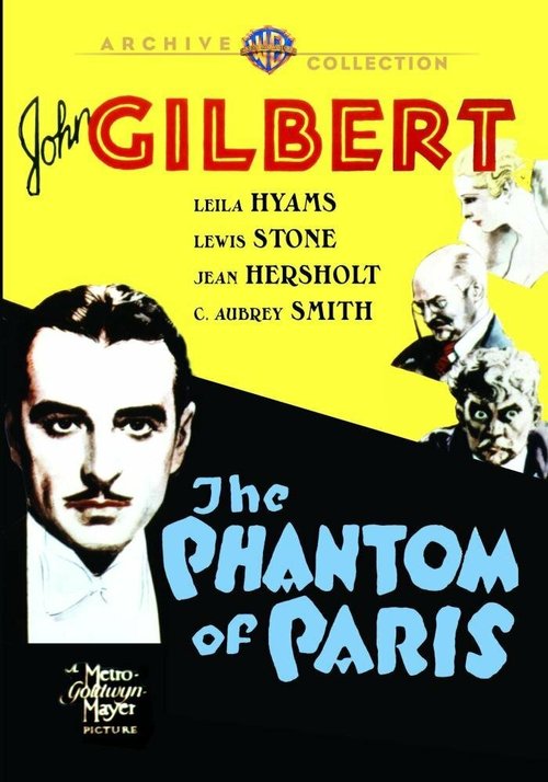 Обложка (Постер) Призрак Парижа / The Phantom of Paris (1931) SATRip