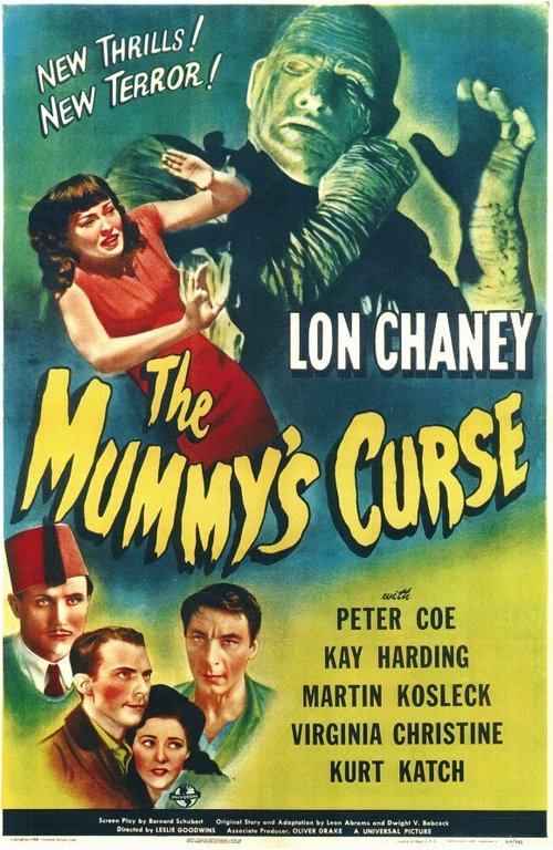 Обложка (Постер) Проклятие мумии / The Mummy's Curse (1944) SATRip Обложка (Постер) Проклятие мумии / The Mummy's Curse (1944) SATRip