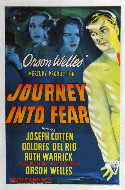 Обложка (Постер) Путешествие в страх / Journey Into Fear (1943) SATRip Обложка (Постер) Путешествие в страх / Journey Into Fear (1943) SATRip