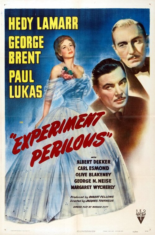 Обложка (Постер) Рискованный эксперимент / Experiment Perilous (1944) SATRip Обложка (Постер) Рискованный эксперимент / Experiment Perilous (1944) SATRip