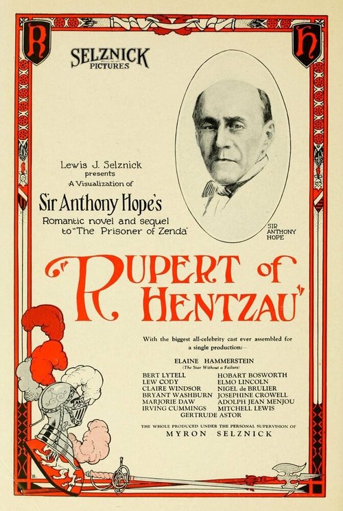 Обложка (Постер) Rupert of Hentzau (1923) SATRip Обложка (Постер) Rupert of Hentzau (1923) SATRip