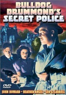 Обложка (Постер) Секретная полиция Бульдога Драммонда / Bulldog Drummond's Secret Police (1939) SATRip
