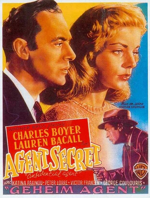 Обложка Секретный агент / Confidential Agent (1945) 