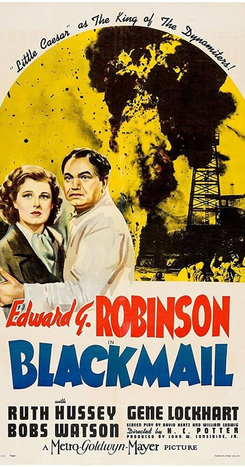 Обложка Шантаж / Blackmail (1939) 