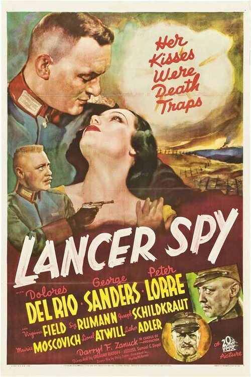 Обложка Шпион с моноклем / Lancer Spy (1937) 