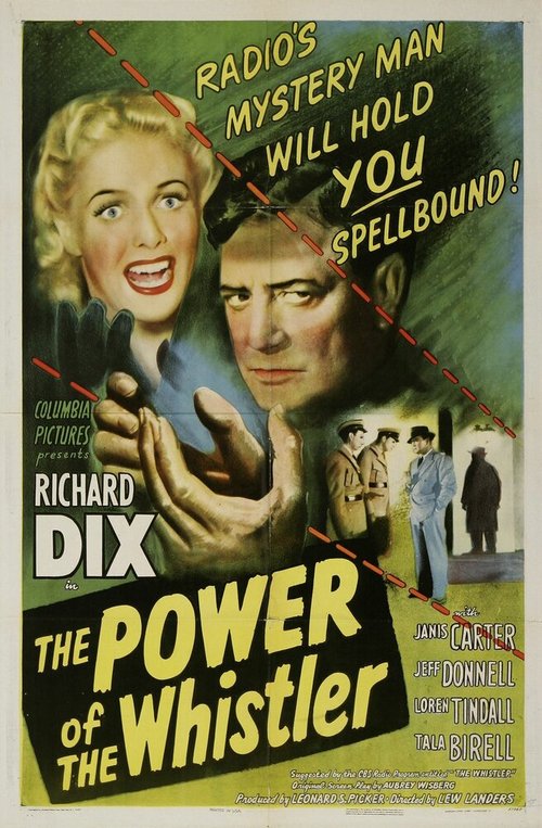 Обложка (Постер) Сила Свистуна / The Power of the Whistler (1945) SATRip Обложка (Постер) Сила Свистуна / The Power of the Whistler (1945) SATRip