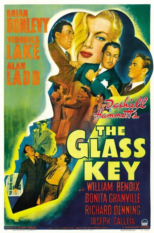 Обложка (Постер) Стеклянный ключ / The Glass Key (1942) SATRip Обложка (Постер) Стеклянный ключ / The Glass Key (1942) SATRip