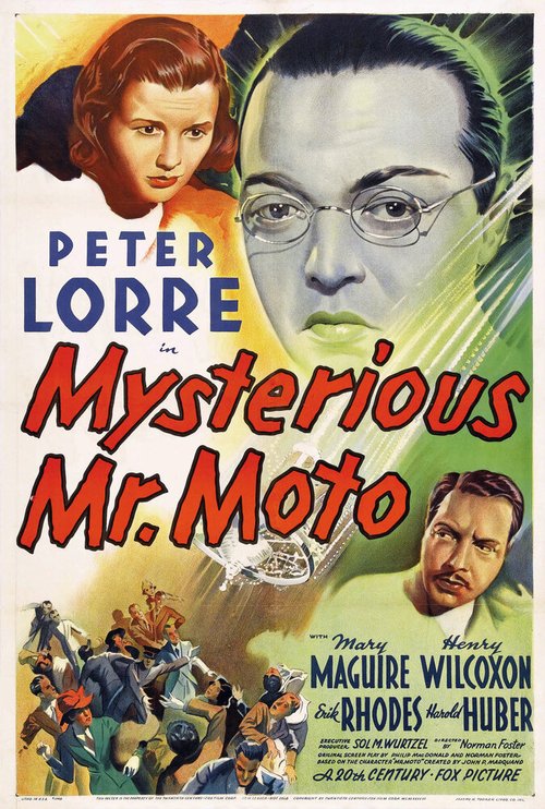 Обложка Таинственный мистер Мото / Mysterious Mr. Moto (1938) 