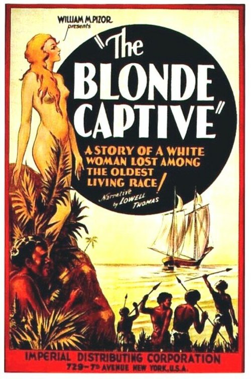 Обложка (Постер) The Blonde Captive (1931) SATRip