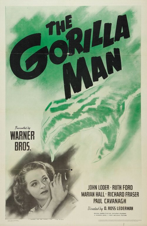 Обложка (Постер) The Gorilla Man (1943) SATRip Обложка (Постер) The Gorilla Man (1943) SATRip
