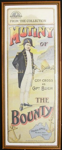 Обложка (Постер) The Mutiny of the Bounty (1916) SATRip