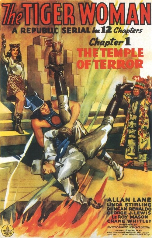 Обложка (Постер) Тигрица / The Tiger Woman (1944) SATRip Обложка (Постер) Тигрица / The Tiger Woman (1944) SATRip