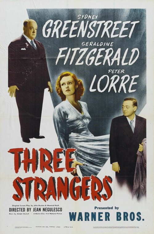 Обложка Три незнакомца / Three Strangers (1946) 