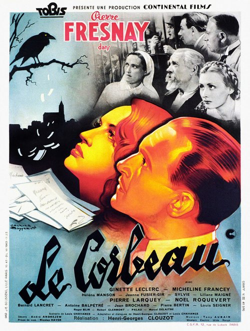 Обложка Ворон / Le corbeau (1942) 