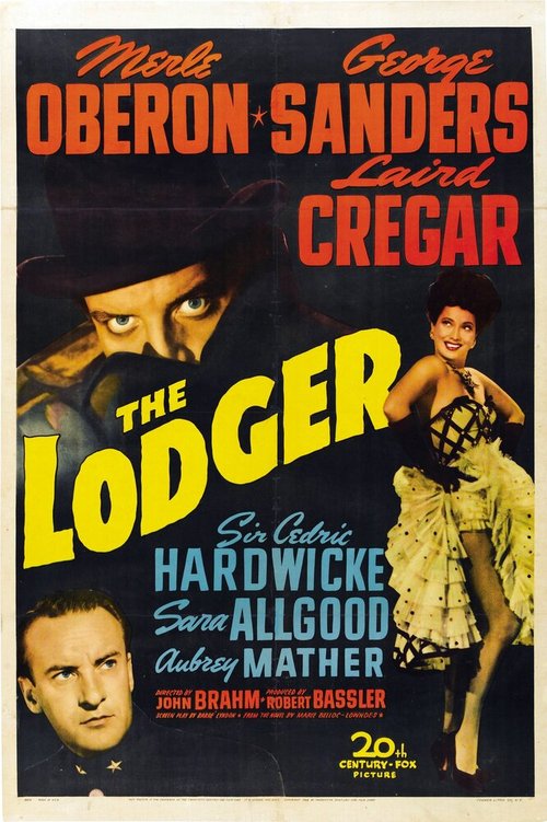 Обложка (Постер) Жилец / The Lodger (1944) SATRip Обложка (Постер) Жилец / The Lodger (1944) SATRip