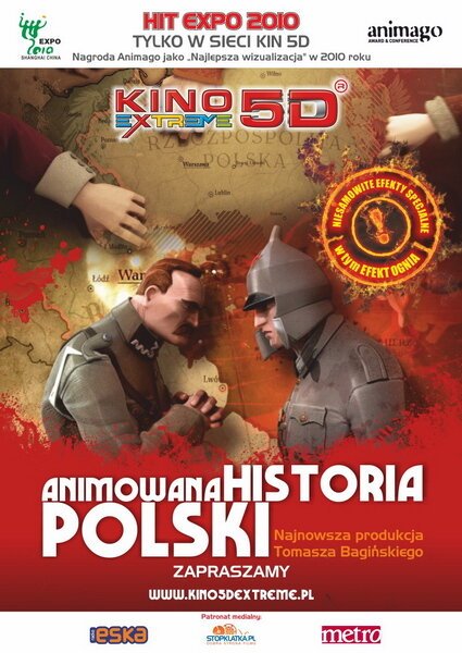 Обложка (Постер) Анимированная история Польши / Animowana Historia Polski (2010) 